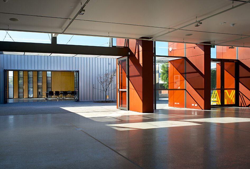 Moonah Art Centre containing Capral window and building systems