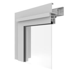 Capral's AGS Commercial 35 Awning Sash Corner Image.