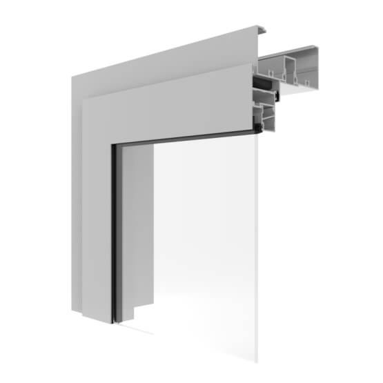 AGS Commercial 35 Casement Sash Corner Image.