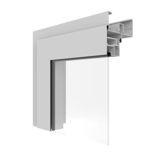 Capral's AGS Commercial 50 Awning Corner Image.