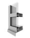 AGS Commercial 629 Flushline Double Glazed (150mm) Corner Image.