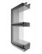 AGS Commercial CW175 175mm Curtain Wall Corner Image.