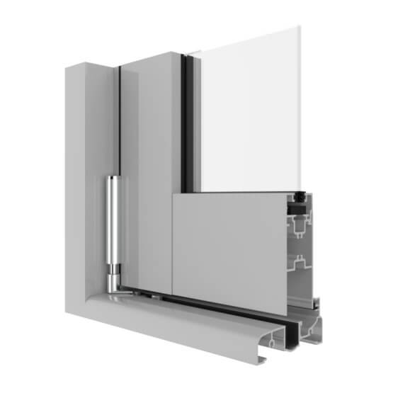 Artisan 996 Folding Door Corner Image.