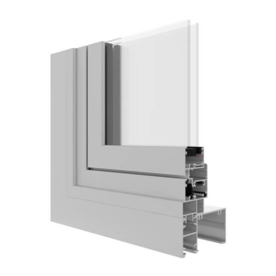 Capral's Artisan 998 Tilt Turn Window Corner Image.