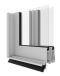 Capral's Urban 284L Lite Sliding Door Corner Image.