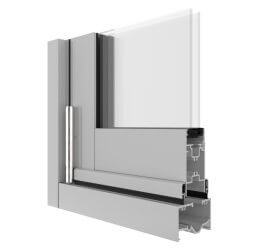 Capral's Urban Plus 395 Folding Window Corner Image.