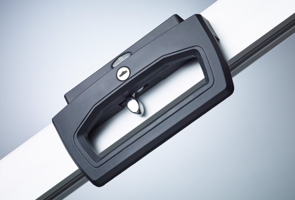 Hardware Caprice Sliding Door Lock Single Point Gallery Image.