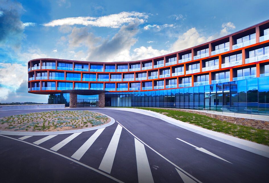 Capral's Project Cape Schanck Resort using Capral window and building systems.