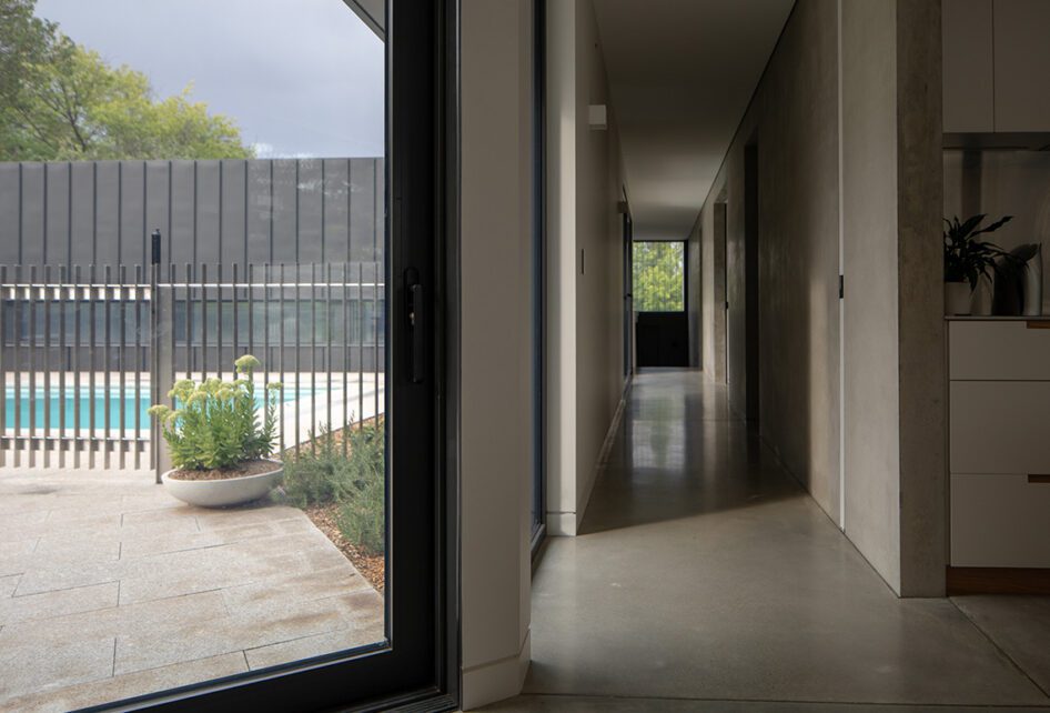 Capral's Project A Concrete House That Is Energy Efficient using Capral window and building systems.
