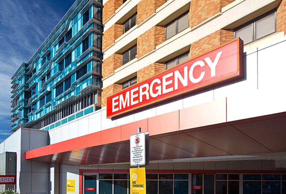 Capral's Project University Hospital Geelong Expansion using Capral window and building systems.