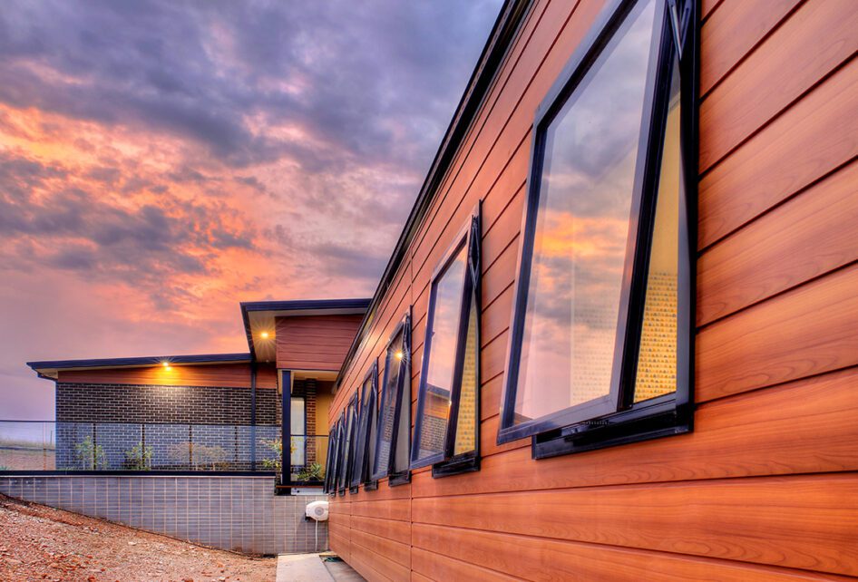 Capral's Project Kunzea Estate using Capral window and building systems.