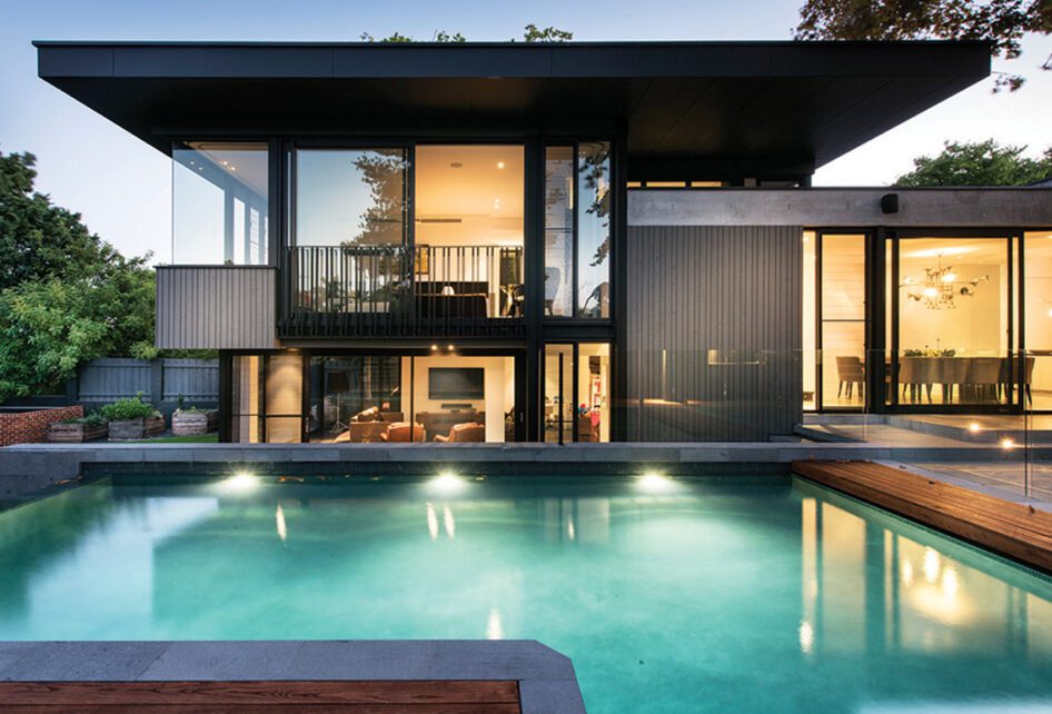 Capral's Project Peppermint Grove Residence using Capral window and building systems.