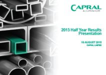 2015 Half-Year Results Presentation