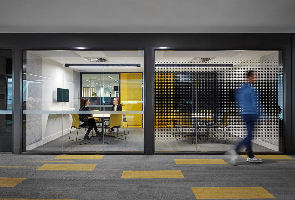 Capral's Project ABC Melbourne Office using Capral window and building systems.