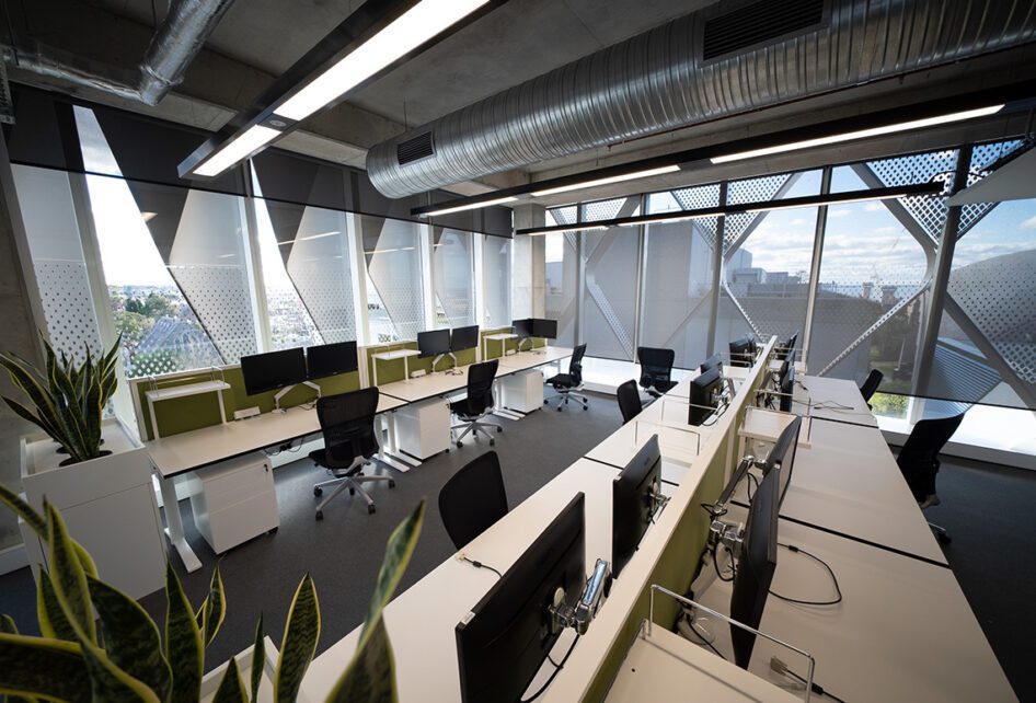 Capral's Project Barwon Water using Capral window and building systems.