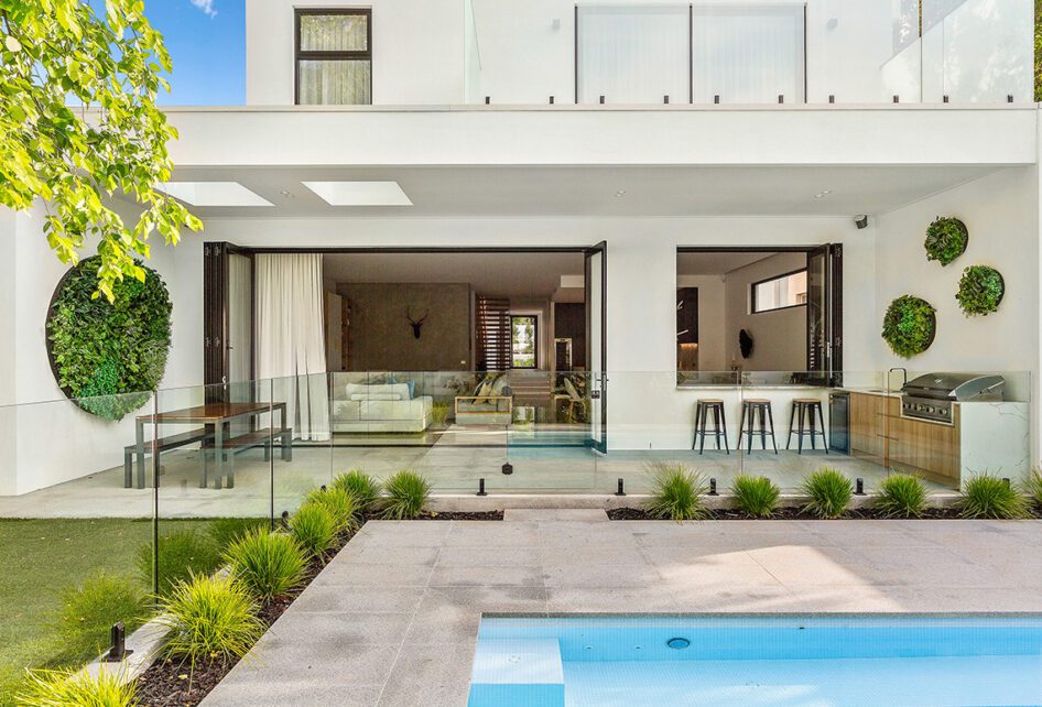 Capral's Project Centre House using Capral window and building systems.
