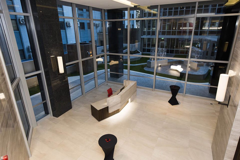 Capral's Project Concerto Apartments using Capral window and building systems.