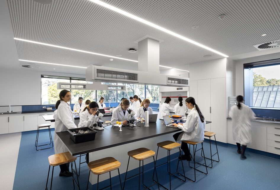 Capral's Project Annie Hughston Centre, Fintona Girls’ School using Capral window and building systems.