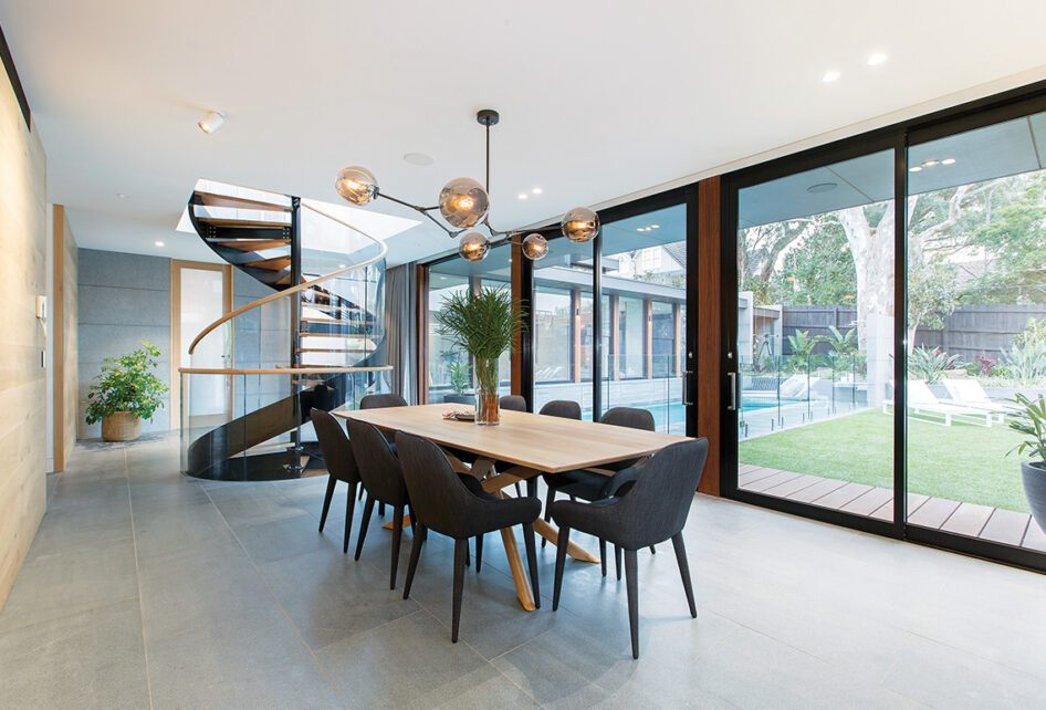 Capral's Project Glen Iris Residence using Capral window and building systems.
