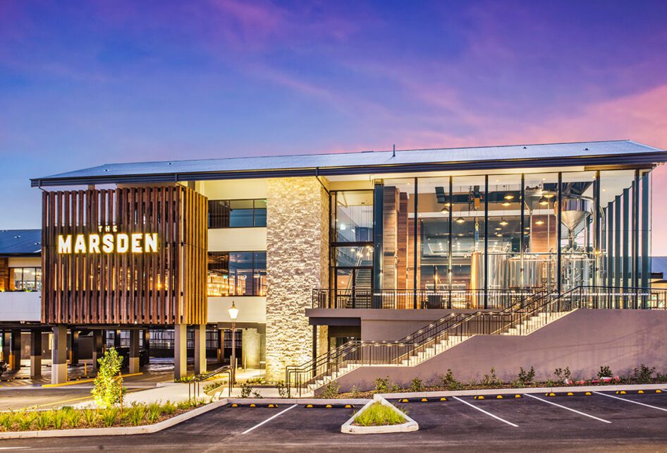 Capral's Project Marsden Brewhouse using Capral window and building systems.