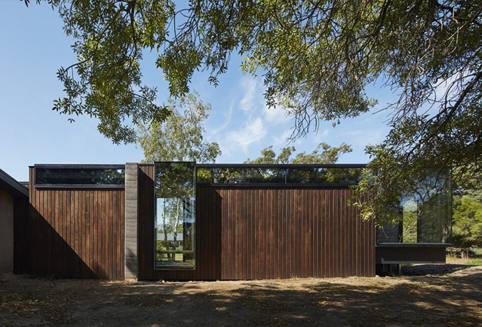 Capral's Project A Pavilion Between Trees using Capral window and building systems.