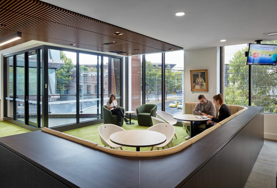Capral's Project ABC Melbourne Office using Capral window and building systems.