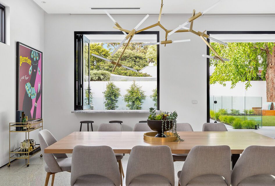 Capral's Project Centre House using Capral window and building systems.