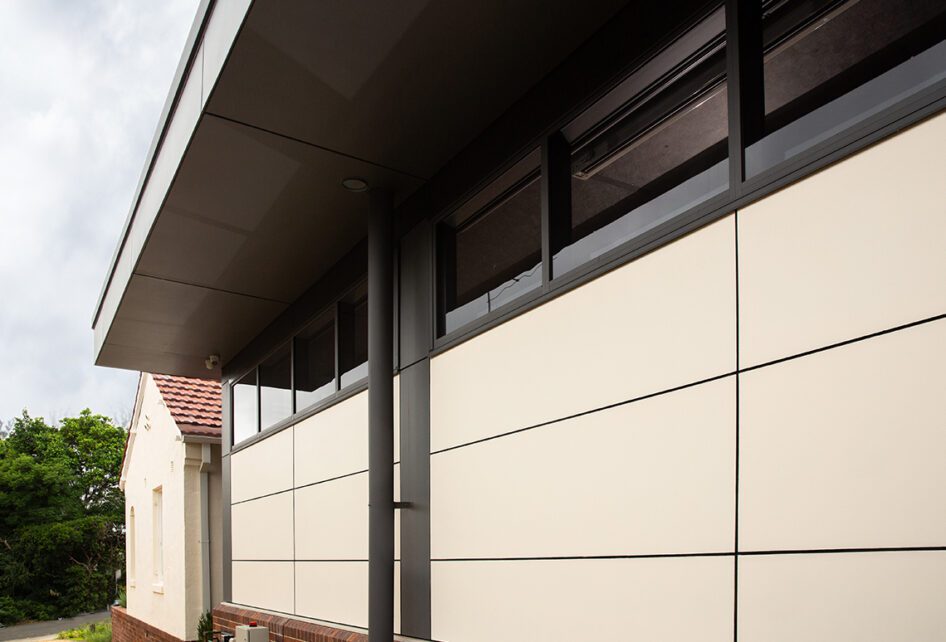 Gordan Baptist Church featuring Capral and Schuco systems