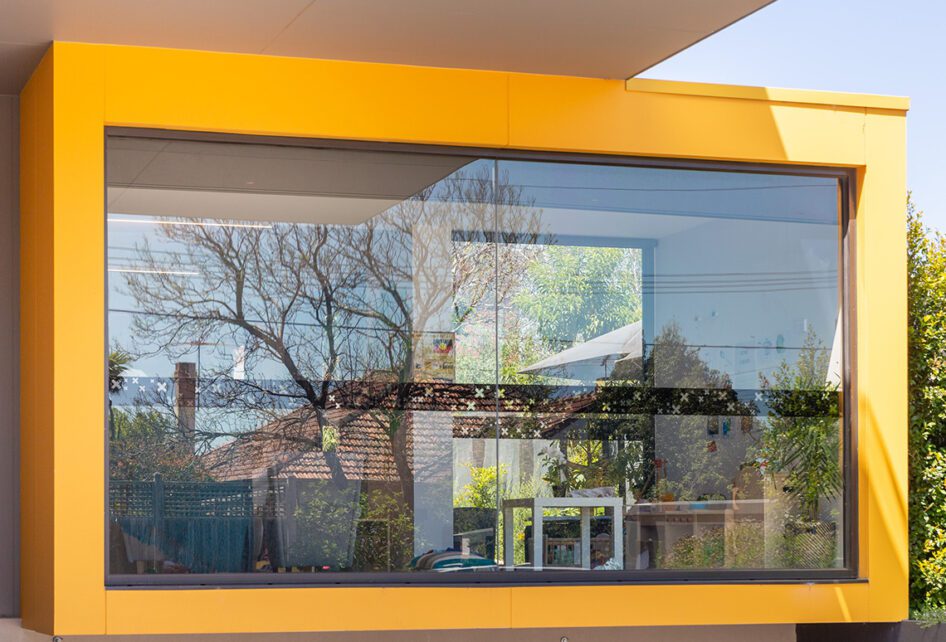 Capral's Project Our Place Early Learning Centre using Capral window and building systems.