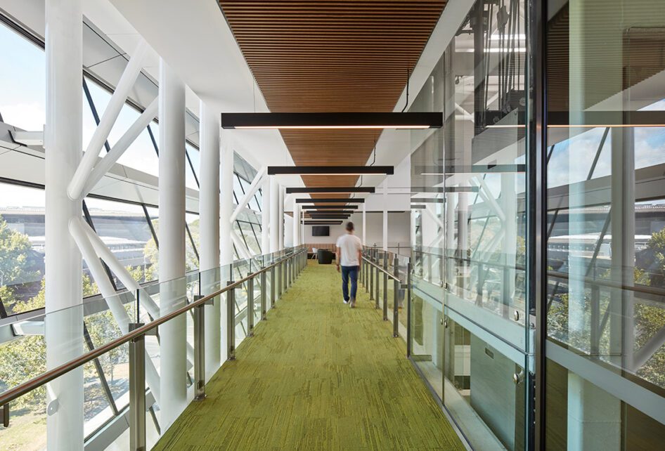 Capral's Project ABC Melbourne Office using Capral window and building systems.