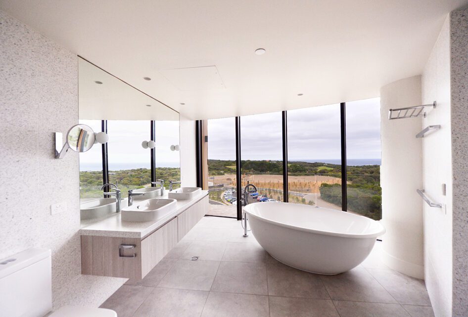 Capral's Project Cape Schanck Resort using Capral window and building systems.