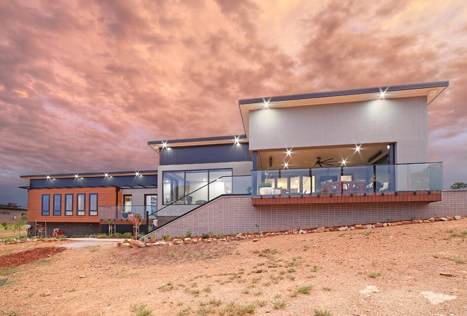 Capral's Project Kunzea Estate using Capral window and building systems.