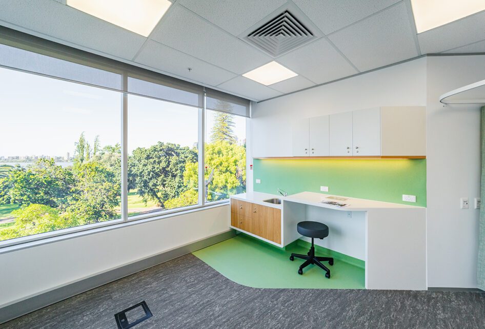 Capral's Project Perth RSL Offices using Capral window and building systems.