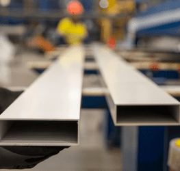 Pre finished aluminium extrusions
