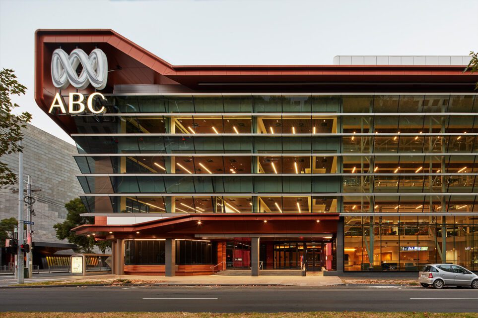 Capral's Project ABC Melbourne Office using Capral window and building systems.