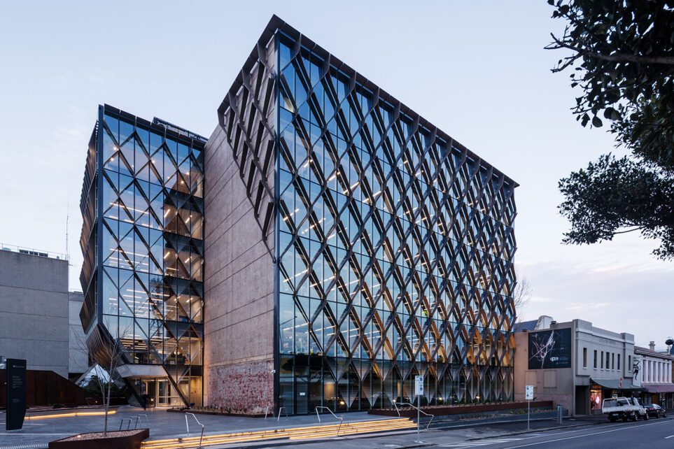 Capral's Project Barwon Water using Capral window and building systems.