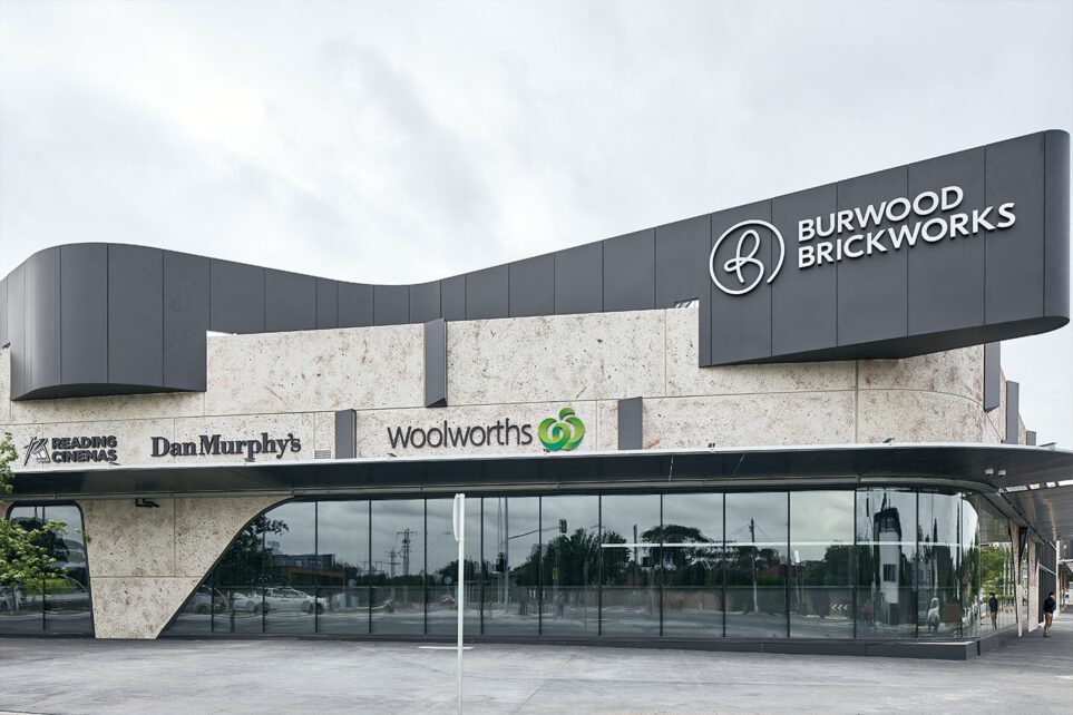 Capral's Project Burwood Brickworks using Capral window and building systems.