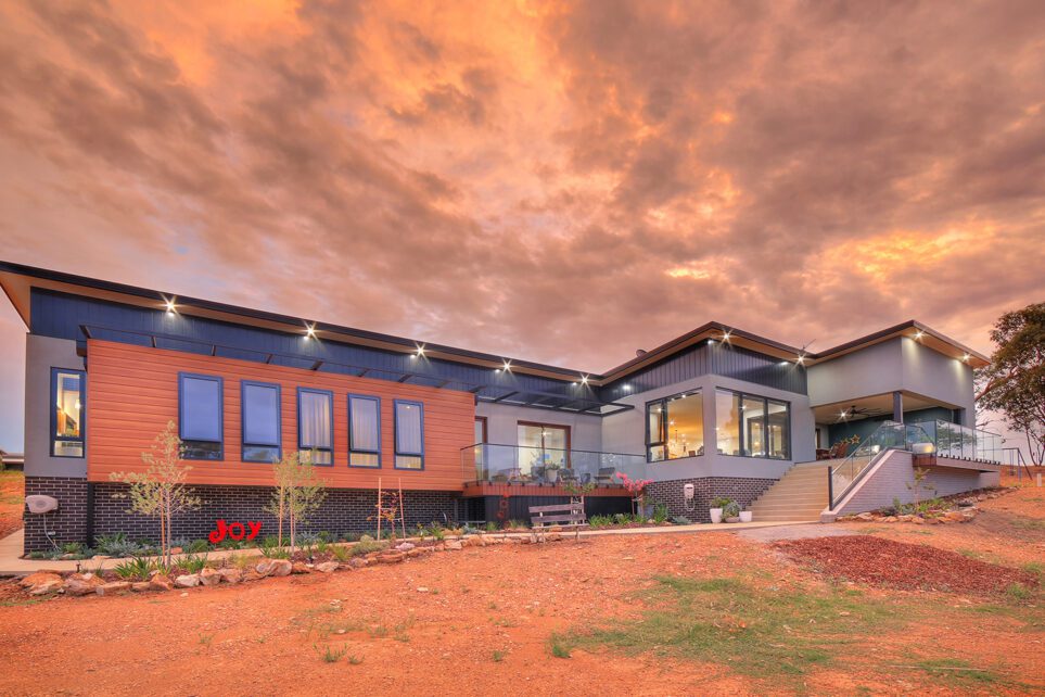 Capral's Project Kunzea Estate using Capral window and building systems.