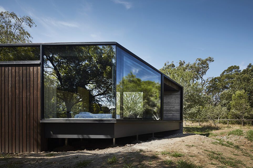 Capral's Project A Pavilion Between Trees using Capral window and building systems.