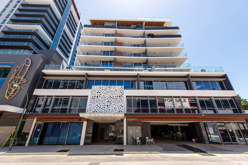 Capral's Project Reva Apartments using Capral window and building systems.