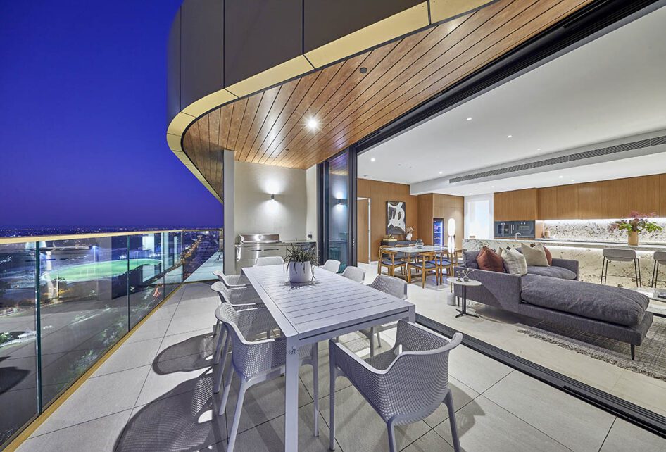 Capral's Project One Subiaco using Capral window and building systems.