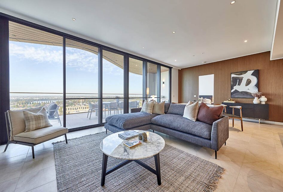 Capral's Project One Subiaco using Capral window and building systems.