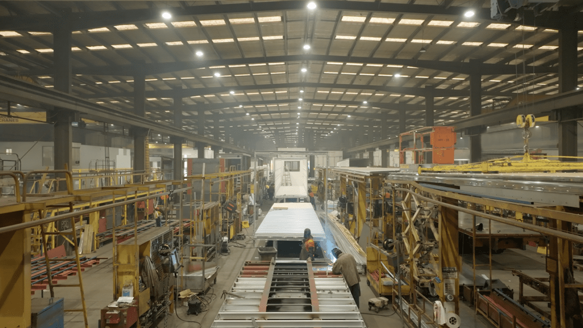 Vawdrey make trailers using Capral Aluminium