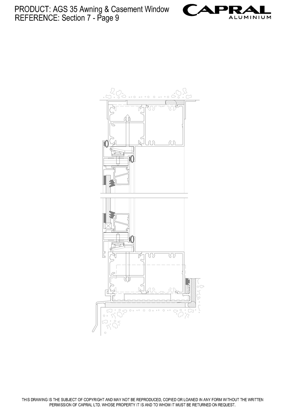 AGS 35 Awning 3 Casement VER