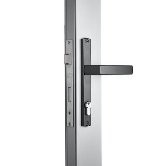 Caprio Hinged Door Lever Set Hero Image.