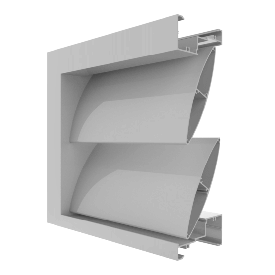 Extruded Aluminium Louvre