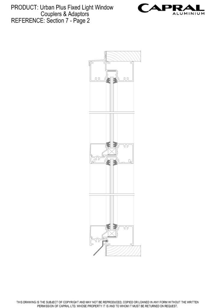 Urban Plus 300 Fixed Light Window (76mm)