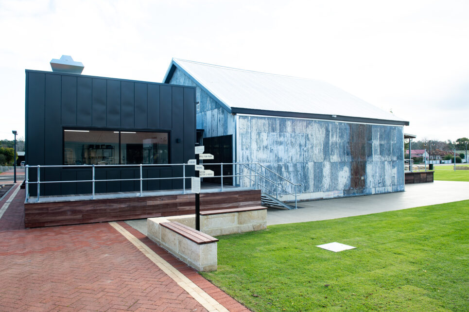A photo of Donnybrook's Goods Shed featuring Capral's Windows