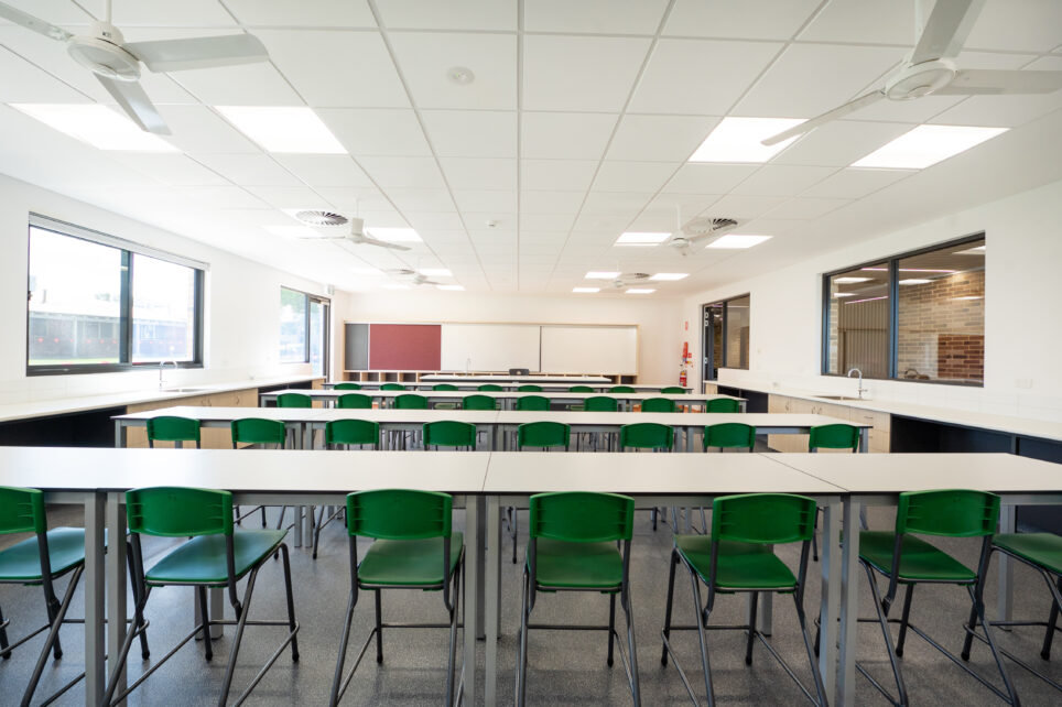 A photo of Australind Senior High School featuring Capral's Windows