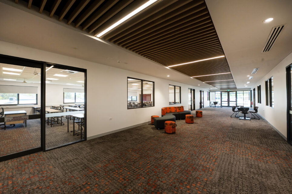 A photo of Australind Senior High School featuring Capral's Windows